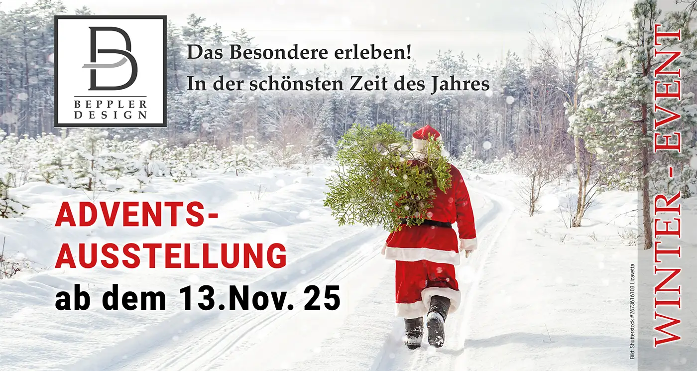 Plakat Winter Event A4 Mailing Nikolaus